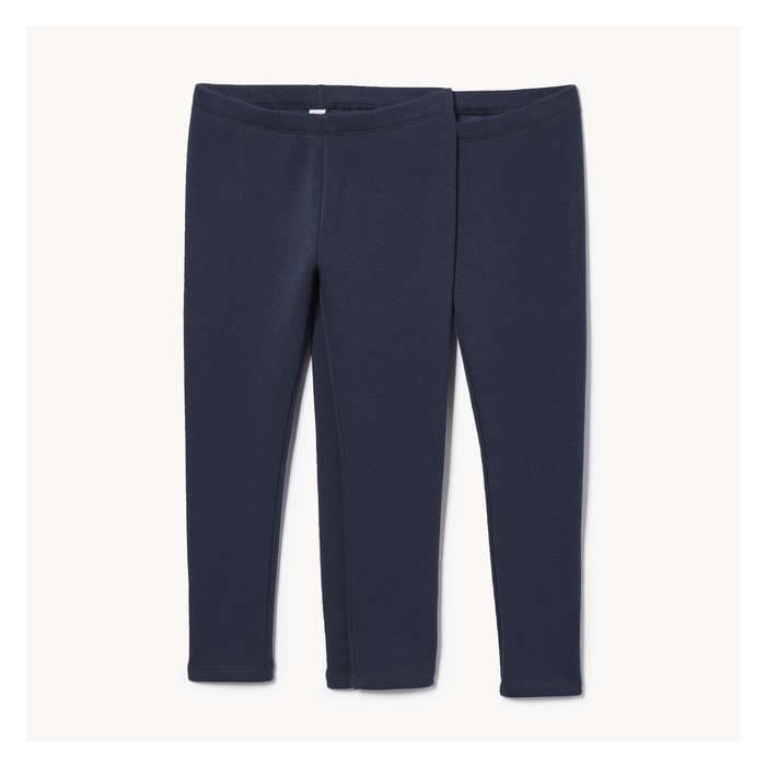 Kid Girls' 2 Pack Fleece Legging